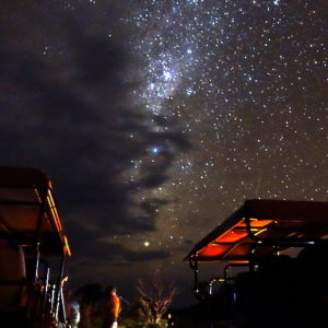 The night sky in Africa.