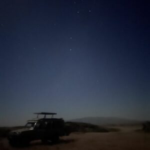 Starry sky in Namibia