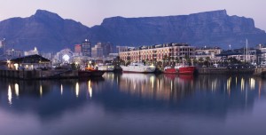 The waterfront in Cape Town, South Africa