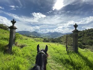 Horseback riding in Brazil at Comuno do Ibitipoca