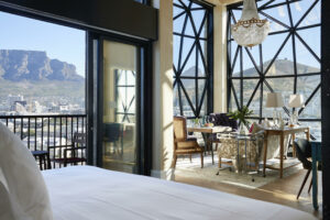 A room at the Silo hotel in Cape Town, South Africa