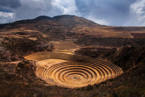 The mysterious Moray terraces in Peru