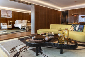 A suite at the Rosewood Hotel in Sao Paulo