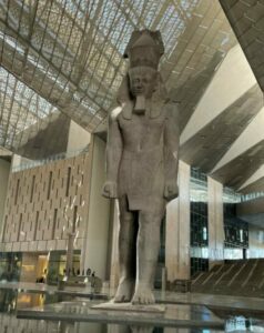 Ramses in the Grand Egyptian Museum