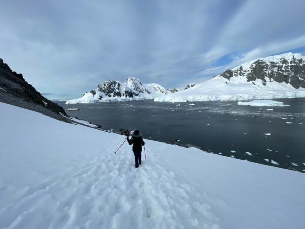 Trekking in Antarctica