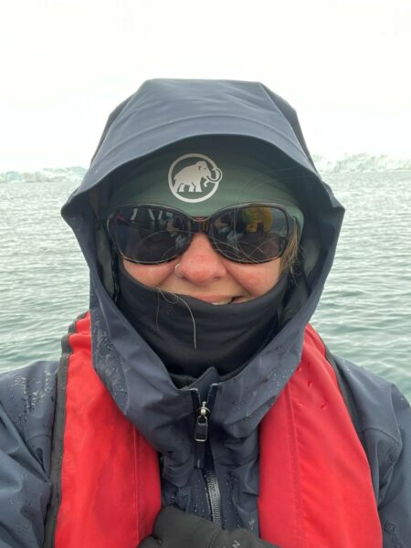 Jennifer Gillmore in Antarctica