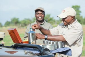 The staff at Singita Pamushana Lodge.