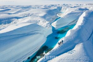 Trekking in Antarctica