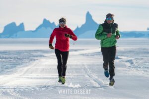 Running in Antarctica