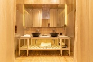 Bathroom in Hotel Magnolia