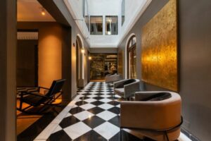 Hallway in Hotel Magnolia
