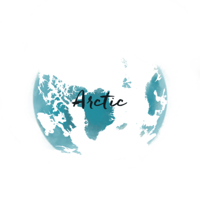 The shape of the Arctic region.