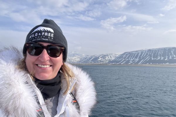 Joleen in the Arctic