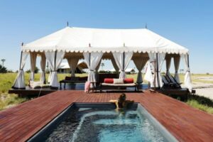 Swimming pool at San Camp