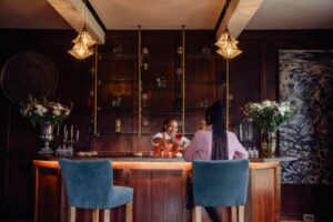 Bar at Giraffe Manor