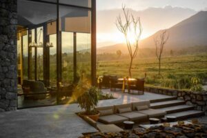 Exterior view of Singita Kwitonda Lodge