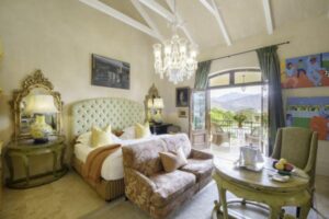 Bedroom at La Residence
