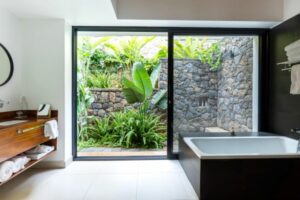 Pool villa bathroom
