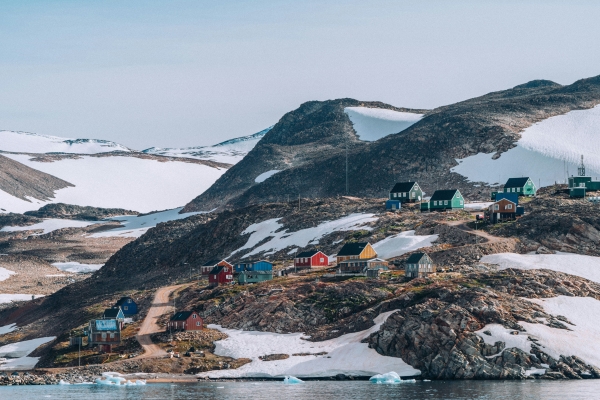 Ittoqqortoormiit village in Greenland