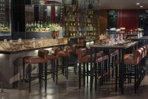 Santiago Ritz Carlton bar.