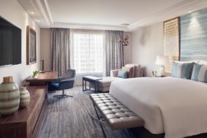 Room in the Santiago Ritz Carlton.