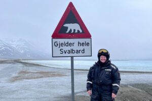 Joleen in Svalbard