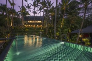 Main pool at Capella Ubud.