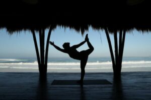 Yoga at Nihi Sumba.