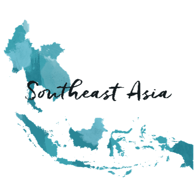 SEA Map with Indonesia