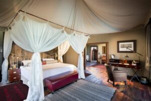 Bedroom at Duba Plains.