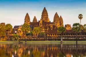 Angkor Wat Temple in Siem Reap, Cambodia.