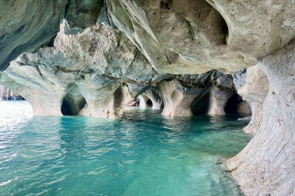 Marble caves.