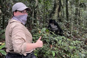 Elle Gorilla Trekking