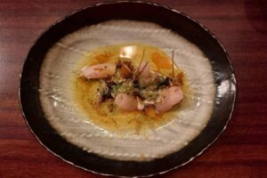Dish at a Cape Town restaurant.
