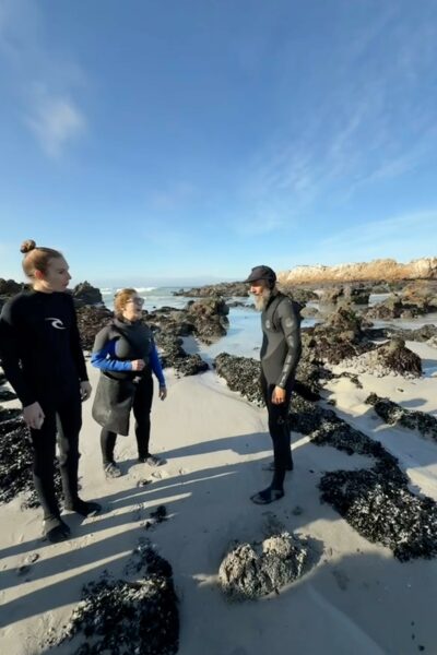 Mussel picking