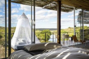View from a room at Singita Lebombo