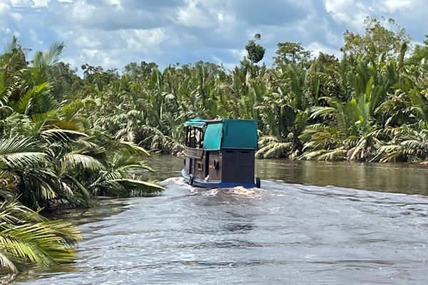 Klotok boat