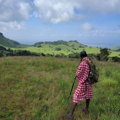 A Maasai man in Kenya