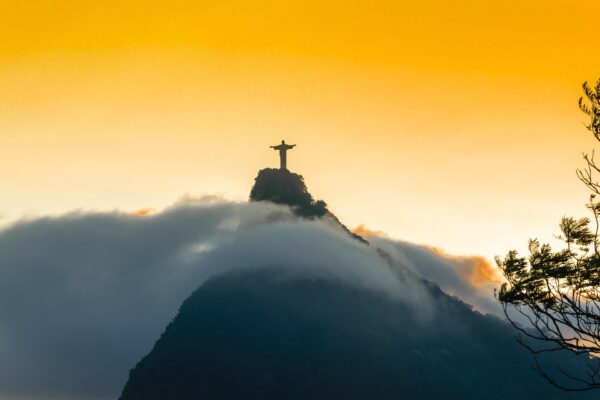 Christ the Redeemer in Rio de Janeiro, Brazil.