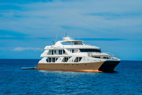 The Elite, a yacht in the Galapagos Islands.