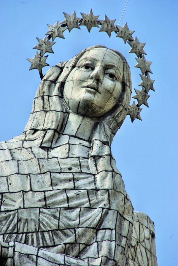 The Virgin of the Panecillo in Quito, Ecuador.