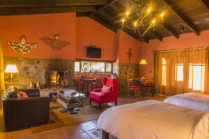 A deluxe casita at Hotel Sol y Luna in Peru's Sacred Valley.
